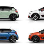 Un grand choix de couleurs pour la nouvelle Citroen C3