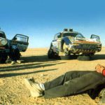 Jacky Ickx au rallye Dakar sur Porsche