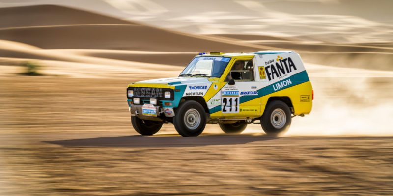 Nissan Patrol Fanta Limon Rallye Dakar 1987