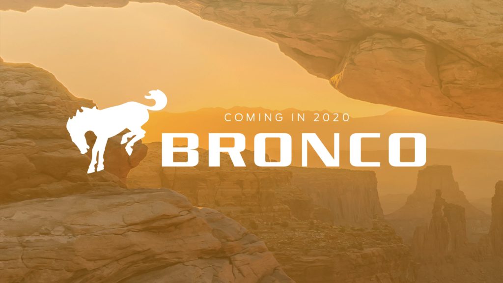 SUV Ford Bronco Mondial pour 2020 confirmé au salon de Detroit 2017