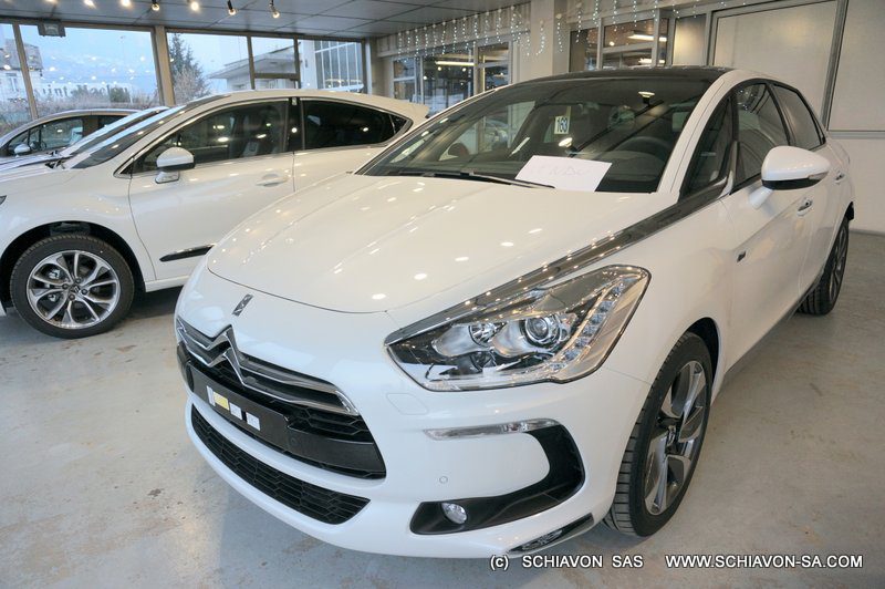 Essai Citroen DS5 Hybrid4 dans la neige