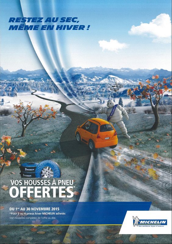 Offre pneu neige Michelin Novembre 2015