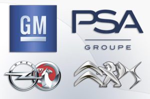 Logo PSA GM Opel Vauxhall Citroen DS