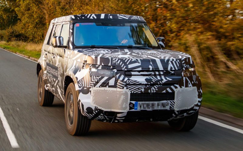 Photos spyshot Land Rover Defender 2018