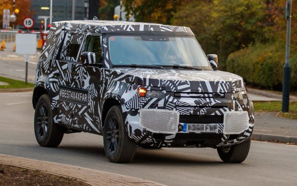 Photos «spyshot» de Land Rover Defender 2018