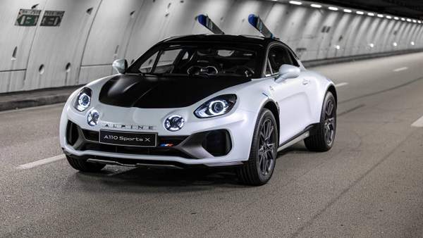 L'Alpine A110 Sports X présentée au Festival international de l'automobile de 2020