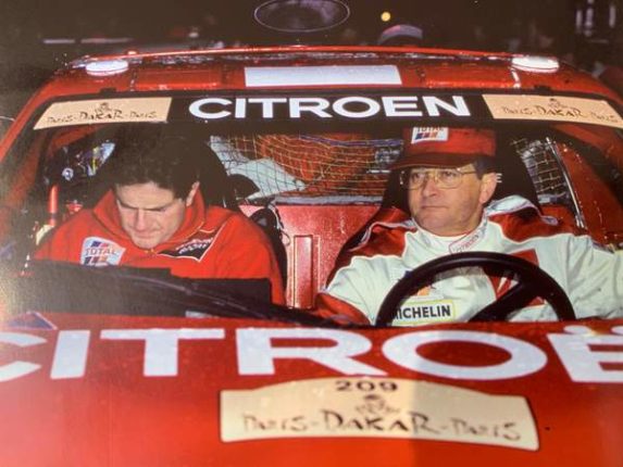 Michel Périn copilote de rallye a formé un duo efficace en rallye Raid avec Citroen et Pierre Lartigue sur ZX